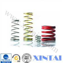 Código de color blanco Music Wire Compression Mold Coil Spring